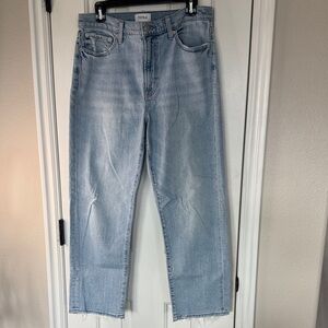 Pistola Sky Blue Denim crop Jeans